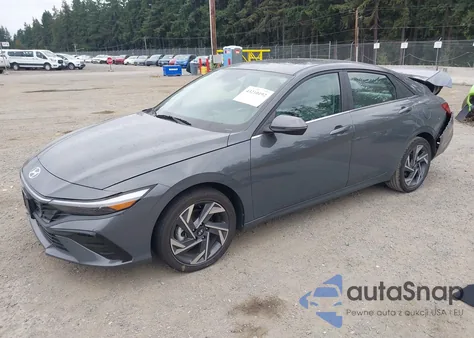 2024 Hyundai Elantra Limited from USA, damaged, VIN KMHLN4DJ1RU116639